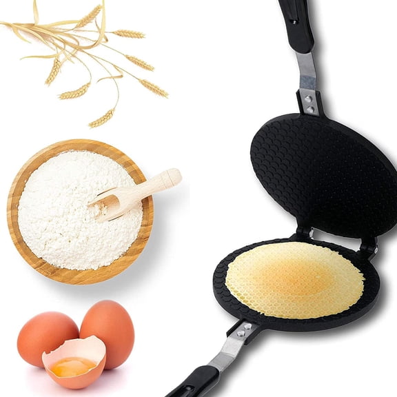LYUMO Waffle Cone Maker 8.66" Non-Stick Waffle Maker Mold Ice Cream Egg Roll Waffle Tool Baking