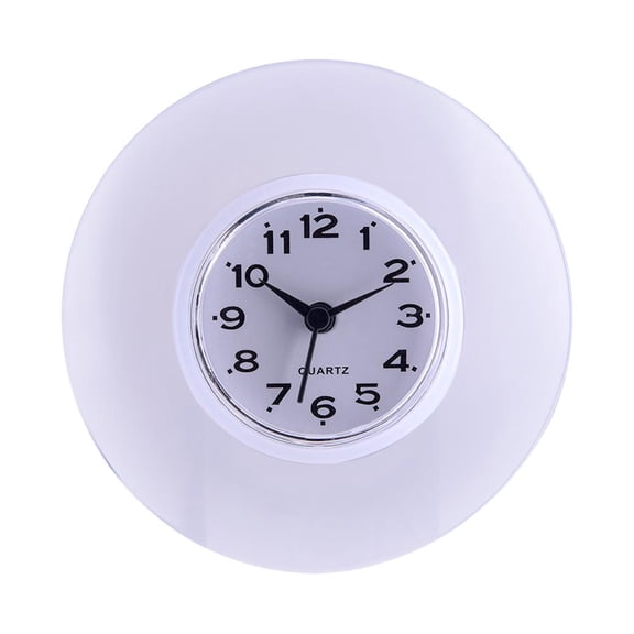 LYUMO Wall Clocks, Quartz Clock,Mini Cute Bathroom Kitchen Mirror Suction Wall Clock Shower Waterproof Quartz Clocks Decoration