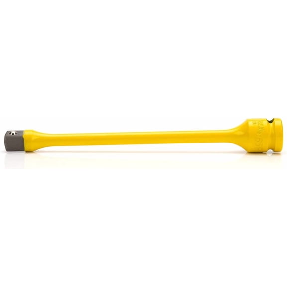 LYUSCI-1/2-Inch Drive 65 ft-lb Torque Extension for Impact Wrench, 8-inch Extension, Corrosion-Resistant Powder-Coated Steel, Yellow