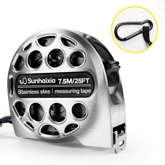LYUSCI-4-in-1 Laser Tape Measure with Laser Level Crosshairs |130ft/40m Laser Distance+16ft/5m AutoLock Tape |Backlit LCD Display (Ft/Inch/M/mm) |for DIY,Construction, Interior Design