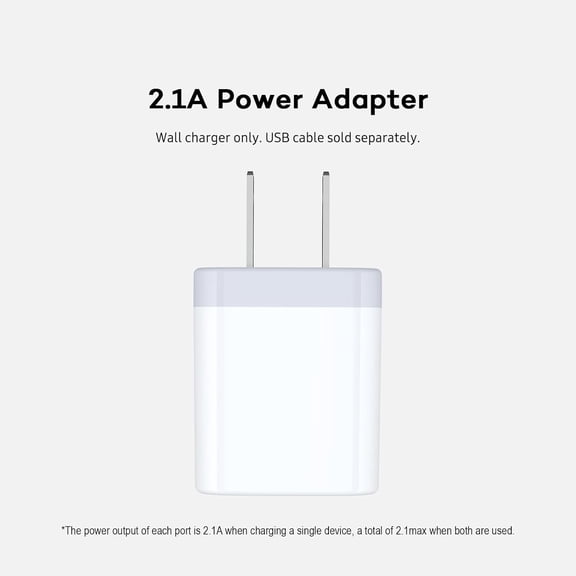 LYUSCI-5Pcs USB Plug, Wall Charger Fast Charging Block, Power Adapter Cube 2 Port Charge Travel Brick Cell Quick Chargers Box cargador for iPhone 17 16e 16 Pro Max 15 14 13 12 SE 11Pro Max Samsung