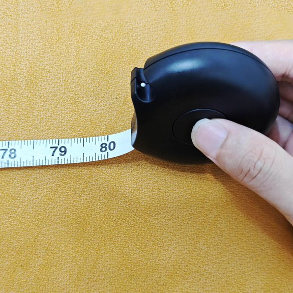 LYUSCI-Body Tape Measure 80inch/205cm,Retractable Body Measuring Tape,Double-Scale Circumference Soft Measuring Tape with Lock Button for Weight Loss Sewing Tailor Craft & Medical Body Measurements (