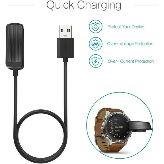 LYUSCI-Charger Compatible with Garmin MARQ - 1M