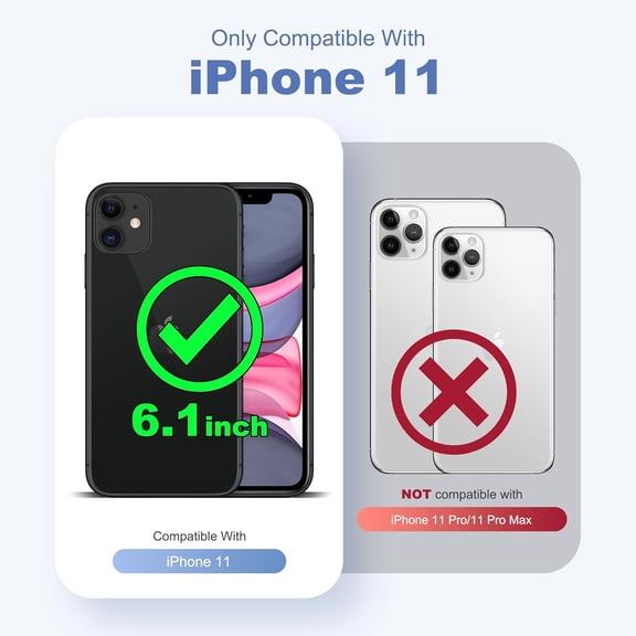 LYUSCI-Compatible with iPhone 11 Case with Built-in Camera Lens Protectors Translucent Magnetic iPhone 11 Phone Case 6.1" [Compatible with Mag-Safe][Great Grip Feeling], Pink