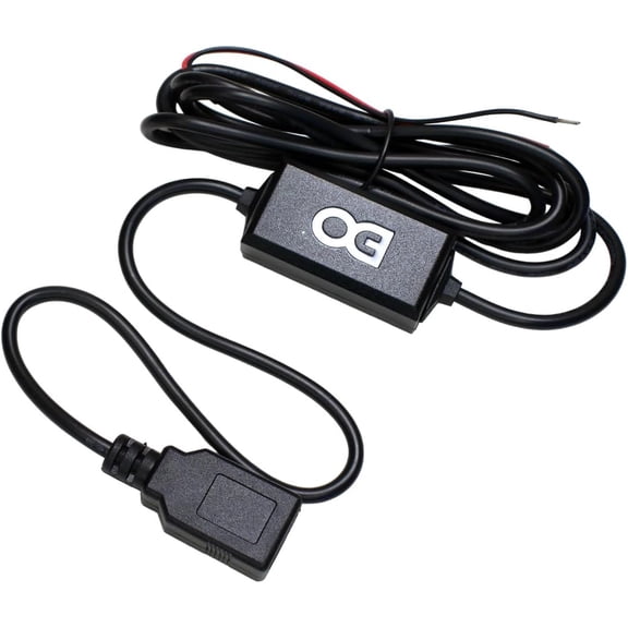 LYUSCI-Hardwired Cable Car Charger Kit for 5V Female USB A Power Port for GPS SiriusXM Radio Dash Cam DVR