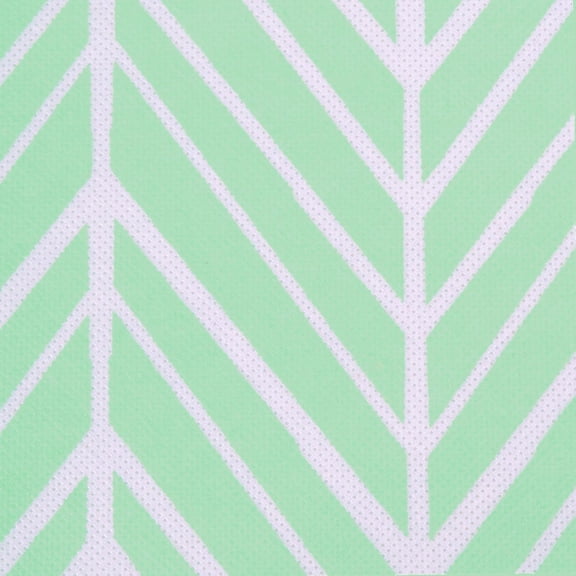 LYUSCI-Non Woven Storage Collection Polyester Herringbone Bin, Small Set of 2, Mint, 2 Piece