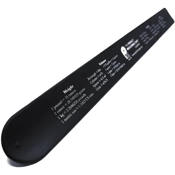 LYUSCI-Perfect Measuring Tape - Wristband Snap Ruler - Silicone Bracelet Tape Measure Band - Two Sided (Measurement Side and Equations and Conversion Side) - 12" / 30cm (Black)