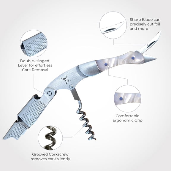 LYUSCI-Wino Wine Key! - Professional Sommelier's Corkscrew Wine Opener