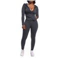 thumbnail image 1 of LYXSSBYX 2 Piece Outfit for Women Fall and Spring Fashion Women Lady Split 2 Piece Sports Suit Set Casual Color Suit, 1 of 4