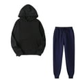 thumbnail image 1 of LYXSSBYX 2 Piece Outfit for Women Winter Women's Fashion Fall Winter Outfits Sports Tracksuits Long Sleeve Pullover Hoodies Pants Suit, 1 of 4