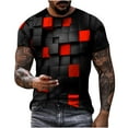 thumbnail image 1 of under 5.00 LYXSSBYX Mens Shirts Short Sleeve Men's Unisex Daily T Shirt 3D Print Graphic Prints Animal Print Long Sleeve Tops Casual Bloue, 1 of 9