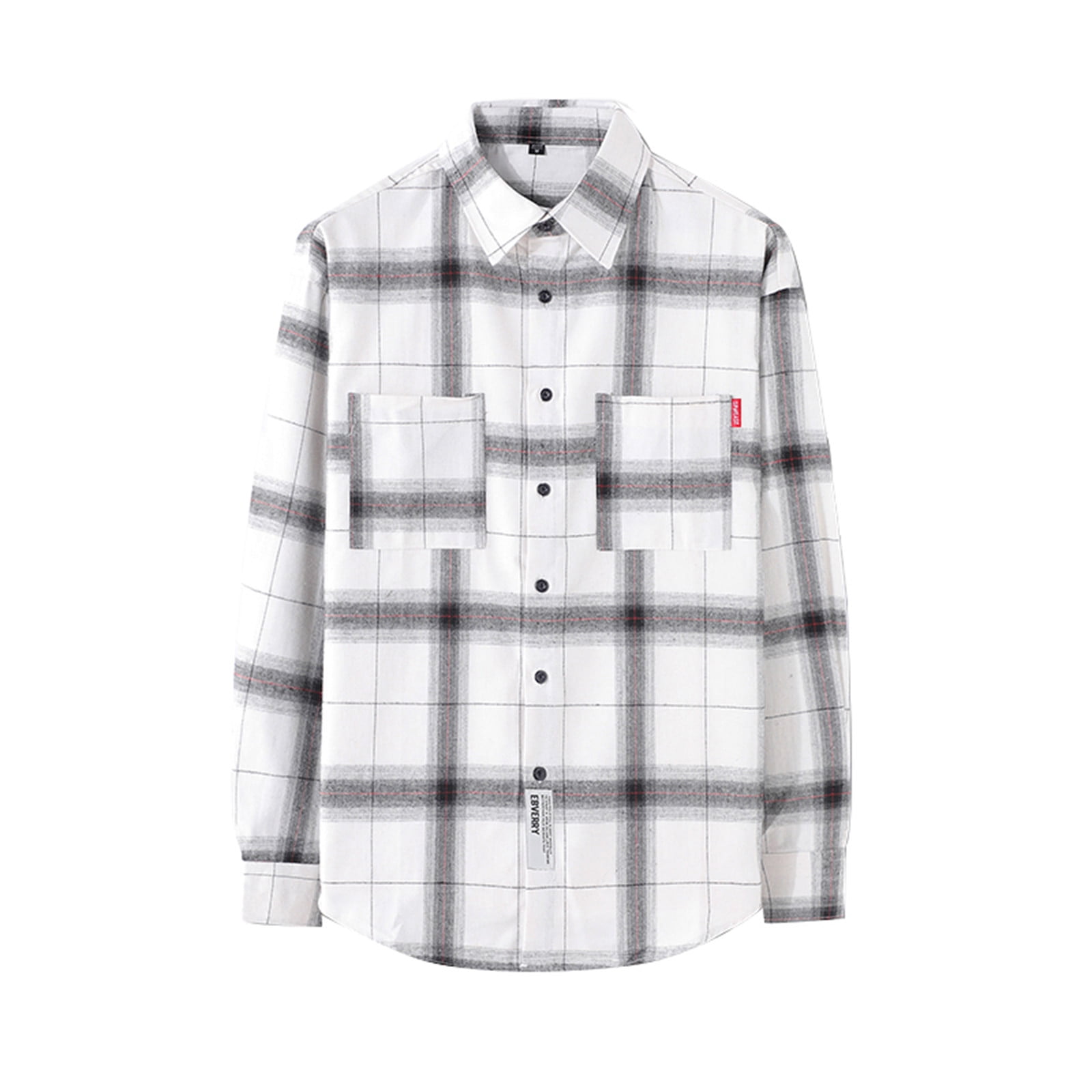 Dockers Men's Regular Fit Long Sleeve Button-Down Shirt - Plaid Casual Wear