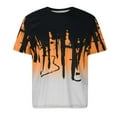 thumbnail image 1 of LYXSSBYX Big and Tall Mens Shirts Short Sleeves T Shirts Men Casual Short Sleeve Print Round Neck Fashion Pullover T Shirt Blouse Tops, 1 of 4