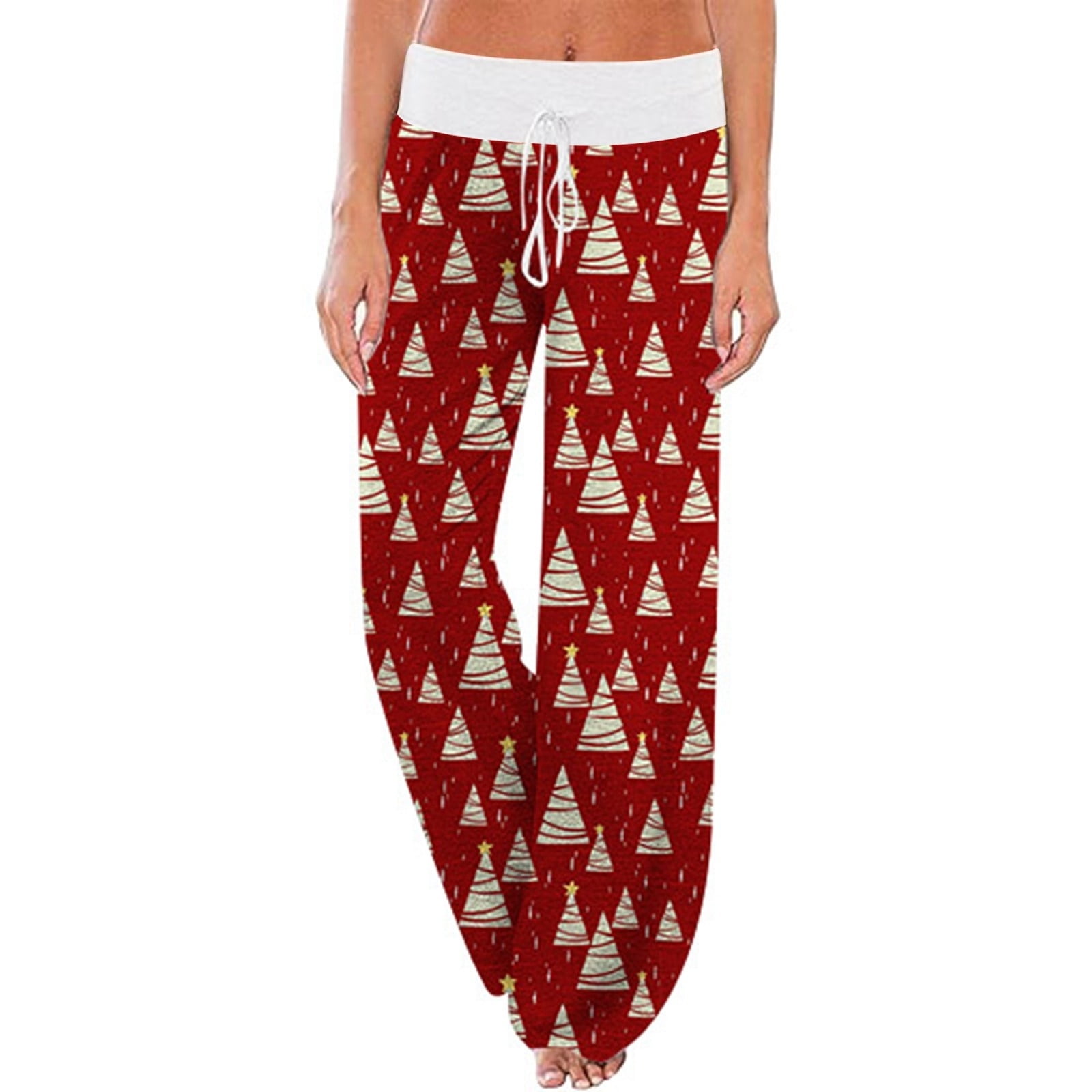 LYXSSBYX Christmas Pajama Pants for Women Women's Christmas Print Pants