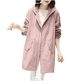 thumbnail image 1 of LYXSSBYX Fall Outfits for Women 2024 Women's New Casual Fashion In The Long Thin Coat Temperament Casual Coat, 1 of 3