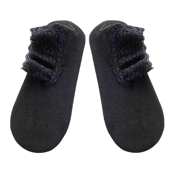 LYXSSBYX Fuzzy Socks for Women Hot Sale Clearance 2021 New Fashion Lace Warmer Socks Womens Warm Fuzzy Non Slip Grip Stretch Socks