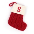 thumbnail image 1 of LYXSSBYX Fuzzy Socks for Women Hot Sale Clearance Christmas Letter Printed Stocking Wool Pendant Christmas Decorations Gift Bag Socks, 1 of 4