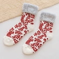 thumbnail image 1 of LYXSSBYX Fuzzy Socks for Women Hot Sale Clearance Ski Socks Thickened And Velvet Winter Warm Floor Socks Christmas Socks, 1 of 2