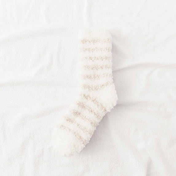 LYXSSBYX Fuzzy Socks for Women Hot Sale Clearance Women's Winter Super Soft Warm Cozy Fuzzy Fleece-Lined Floor Middle Tude Socks