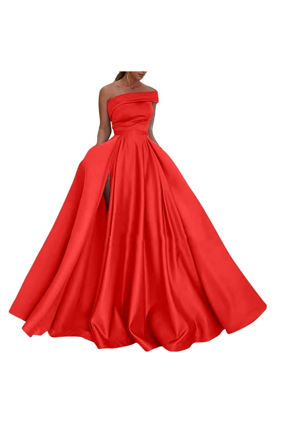 Homecoming Dresses for Women Women Camis Sexy Evening Dress Sleeveless Off-The-Shoulder Dress