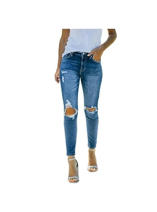 Seven7 Women's Tummyless High Rise Slimming Stretch Skinny Jeans Neutral  Snake,4
