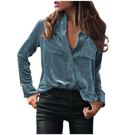 LYXSSBYX Long Sleeve Shirts for Women Women's Ladies Round Neck Loose Tops Casual Print T-Shirts Long Sleeve Blouse