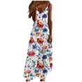 thumbnail image 1 of LYXSSBYX Maxi Dresses for Women Summer Dresses For Women Print Sleeveless Round Neck Dress Casual Dresses, 1 of 5