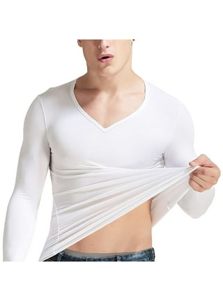 V Neck Thermal Top Mens