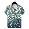 thumbnail image 1 of LYXSSBYX Mens Shirts Short Sleeve Clearance under 5.00 Men's Casual Shirt Short Sleeve Vintage Bowling Shirt Cuba Beach Summer Shirts Button Up Shirt, 1 of 4