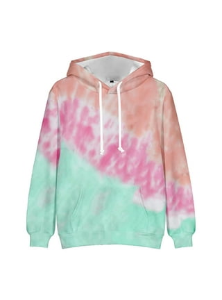 Follure Tie Dye Hoodies in Tie Dye Clothing Orange Walmart