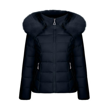 LYXSSBYX Puffer Jacket Womens Clearance Women's Winter Cotton Jacket with Hood, Waist, and Plush To Overcome Outer Coat