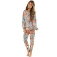 thumbnail image 1 of LYXSSBYX Sweatsuits 2pcs Sets Womens 2Pcs Women Tracksuit Flower Printing Pants Sets Leisure Wear Lounge Wear Suit, 1 of 6