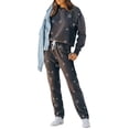 thumbnail image 1 of LYXSSBYX Sweatsuits 2pcs Sets Womens Hot Sale Clearance 2Pcs Women Tracksuit Pentagram Printing Pants Sets Leisure Wear Lounge Wear Suit, 1 of 1