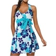thumbnail image 1 of LYXSSBYX Swimsuits for Women One Piece Fashion Women Casual Sexy Printing One-Piece Swimsuit Beachwear Swimdress, 1 of 1