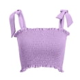 thumbnail image 1 of LYXSSBYX Tank Tops for Women Clearance Women Fashion Casual Color Bowknot Camisole Short Vest, 1 of 3