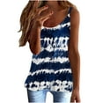 thumbnail image 1 of LYXSSBYX Tank Tops for Women Clearance Women Ladies Print Sleeveless Pullover Vest Tank Tops Shirts Blouse, 1 of 3