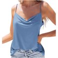 thumbnail image 1 of LYXSSBYX Tank Tops for Women Clearance Women Ladies Solid Sleeveless V-neck Pullover Vest Tank Tops Shirts Blouse, 1 of 9