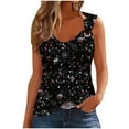 thumbnail image 1 of LYXSSBYX Tank Tops for WomenGeometric Printed Suspender Top, 1 of 4
