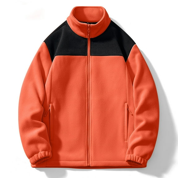 LYXSSBYX Winter Coats for Women Men's and Women's Fleece Winter Breathable Windproof Cardigan Jacket with Warm Tank