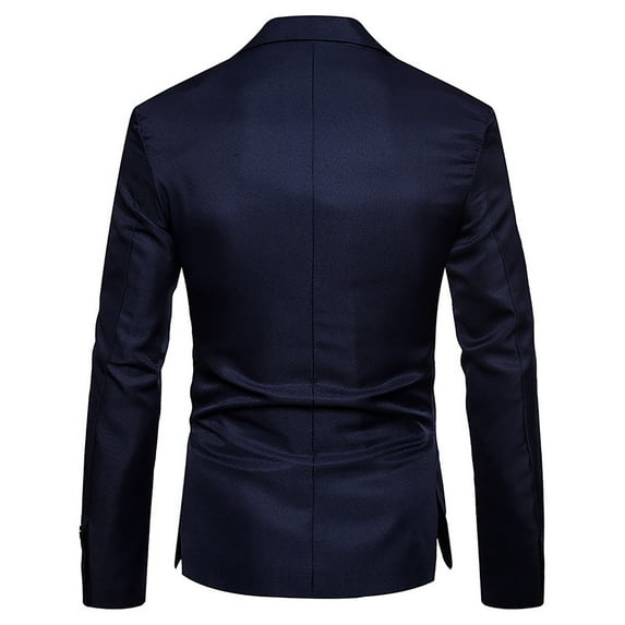 LYXSSBYX Winter Jackets for Men Clearance Fashion Men's Casual Solid Color Suit Youth Slim Jacket