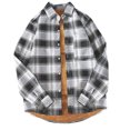 thumbnail image 1 of LYXSSBYX Winter Jackets for Men Clearance Men's Plush Thick Warm Plaid Shirt Autumn and Winter Jacket, 1 of 4