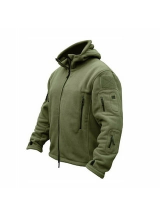 Mens fleece top jacket walmart