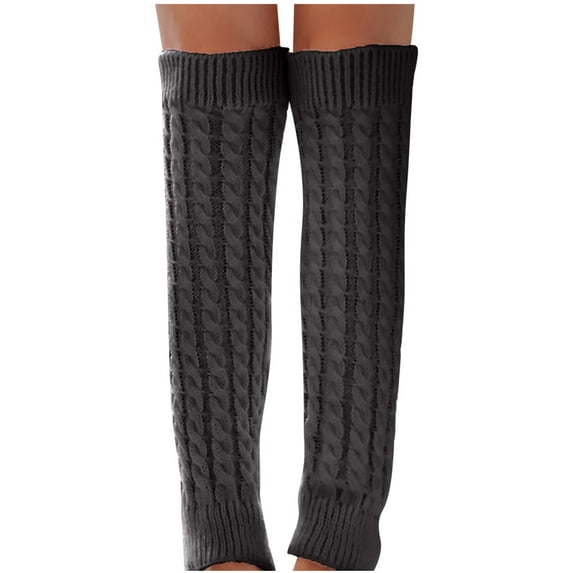 LYXSSBYX Womens Leg Warmers Clearance Lady Adult Leg Sets Pile of Socks Autumn and Winter Keep Warm Wool Sock Knitting Foot Cover