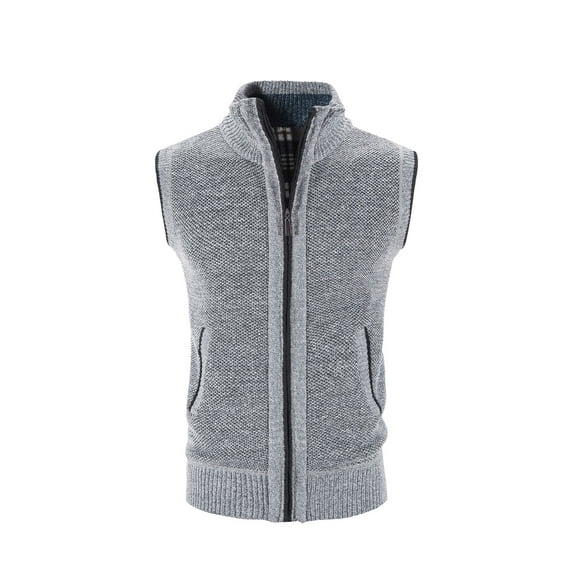 LYXSSBYX Womens Winter Coats 2021 and Winter Plus Fleece Jacket Men's Sweater Stand Collar Cardigan
