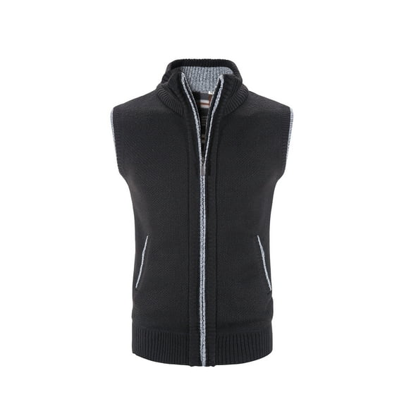 LYXSSBYX Womens Winter Coats 2021 and Winter Plus Fleece Jacket Men's Sweater Stand Collar Cardigan