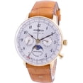 thumbnail image 1 of LZ129 Hindenburg Ladies watch Blue dial Rose Gold case Moon phase 7039-3, 1 of 1