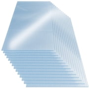 LZBEITEM 14 Pieces Set 2 W x 4 L Polycarbonate Panel,Twin-Wall Polycarbonate Sheets Waterproof UV Protected Reinforced Clear Sheets for Greenhouse, Outdoor, Plant Stand Roof