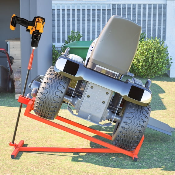 LZBEITEM Heavy Lawn Mower Lift Jack Rod - 882 lbs Capacity for Tractors and Zero Turn Lawn Mowers, Green
