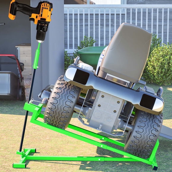 LZBEITEM Lawn Mower Lift Jack - 882 lbs Capacity for Tractors and Zero Turn Lawn Mowers