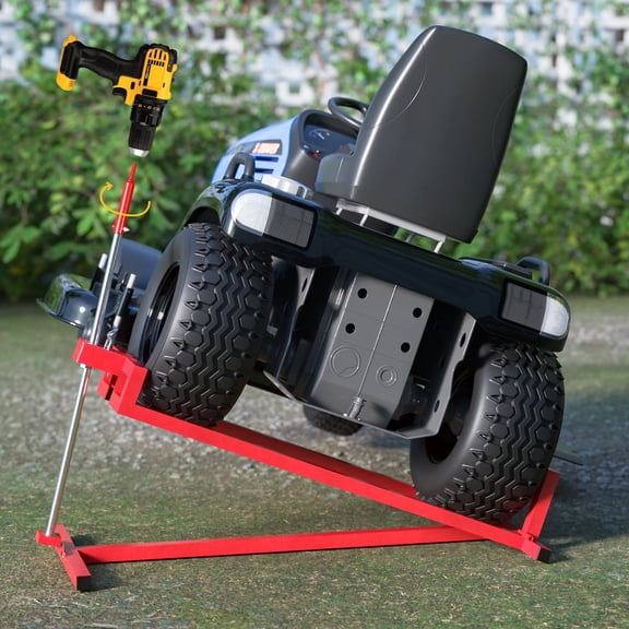 LZBEITEM Lawn Mower Lift Jack - 882 lbs Capacity for Tractors and Zero Turn Lawn Mowers